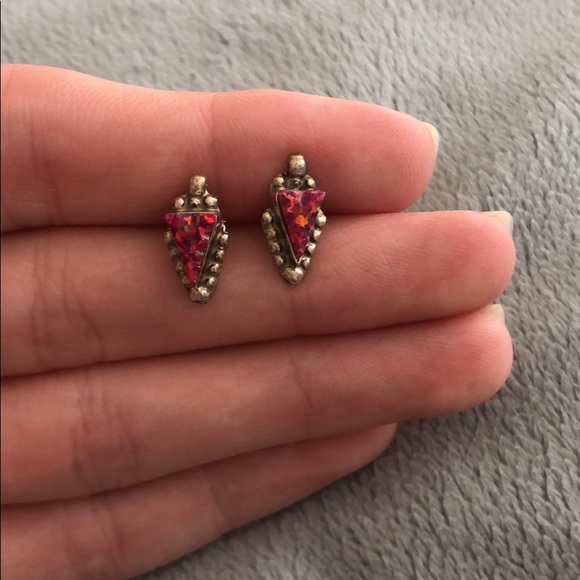 Opal earring set - Picture 2 of 3